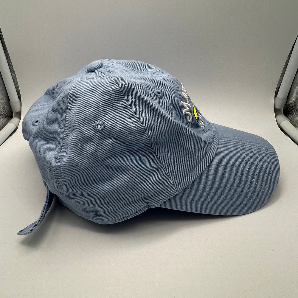 Masters 2023 Dated Hat Embroidered Light Blue Adj… - image 3